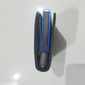 NEW Genuine Leather RFID Card Box Slim Wallet